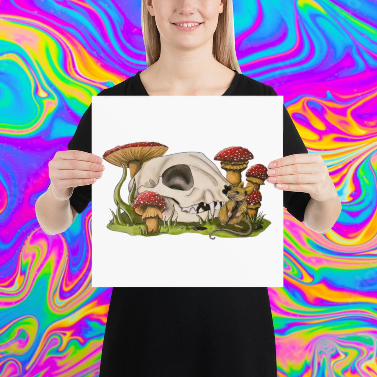 Cat and Mouse Print