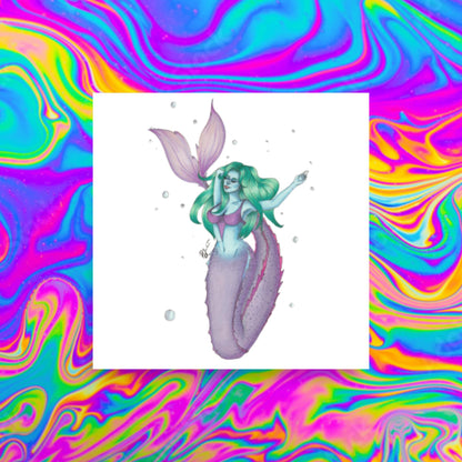 Bubble maid Print