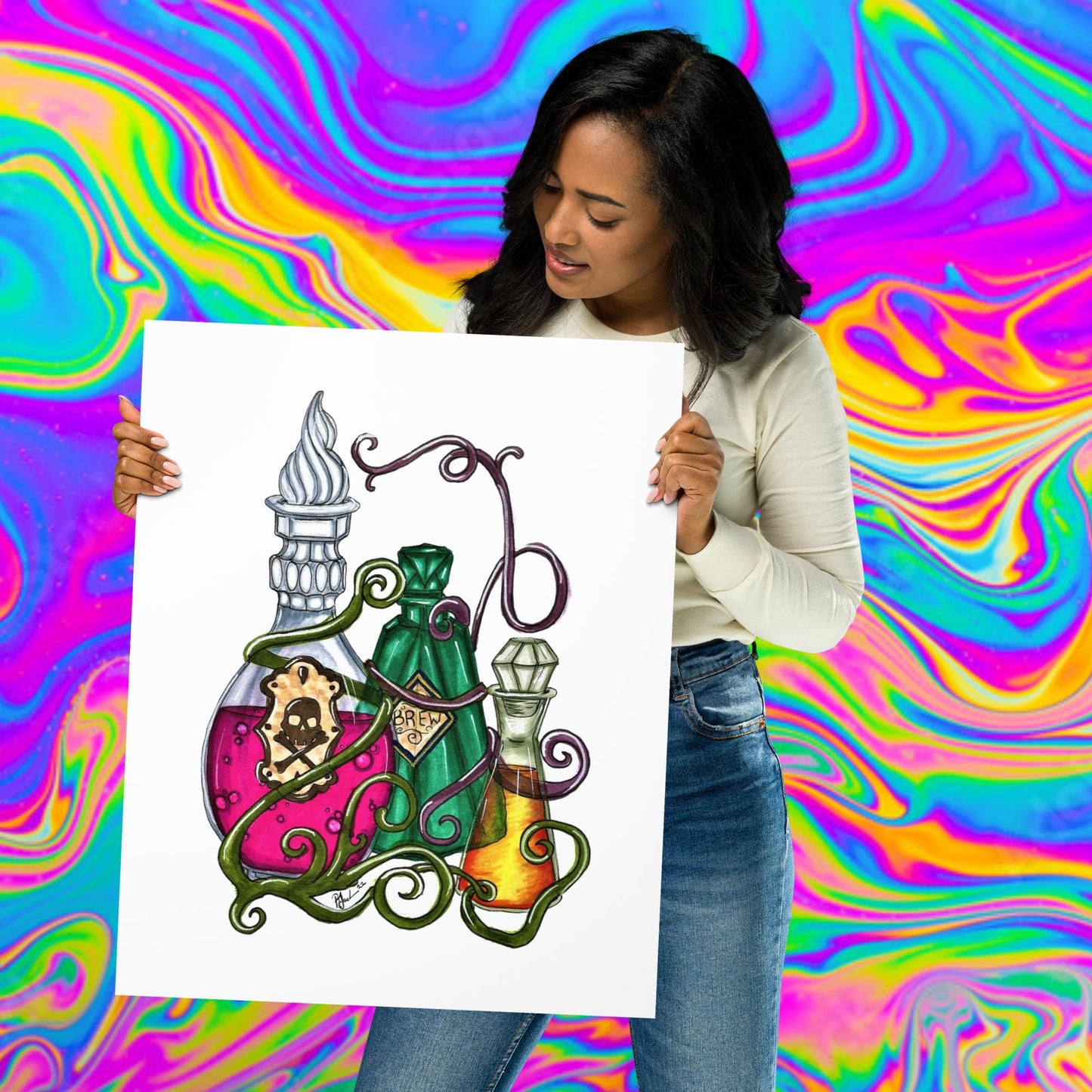 poison print