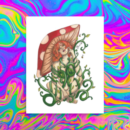Toadstool Beauty Print