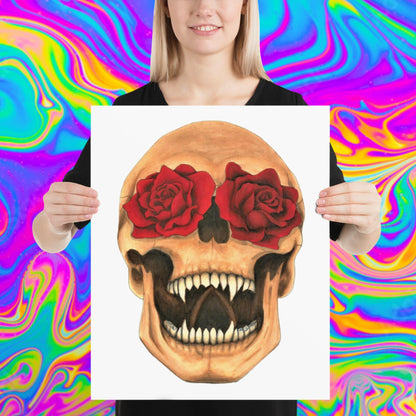 beauty from within skull print