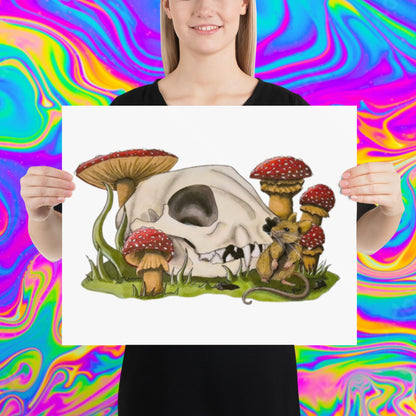 Cat and Mouse Print
