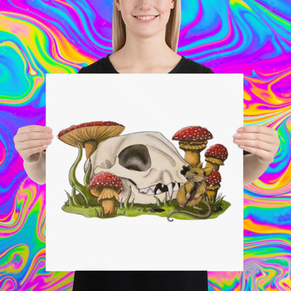 Cat and Mouse Print