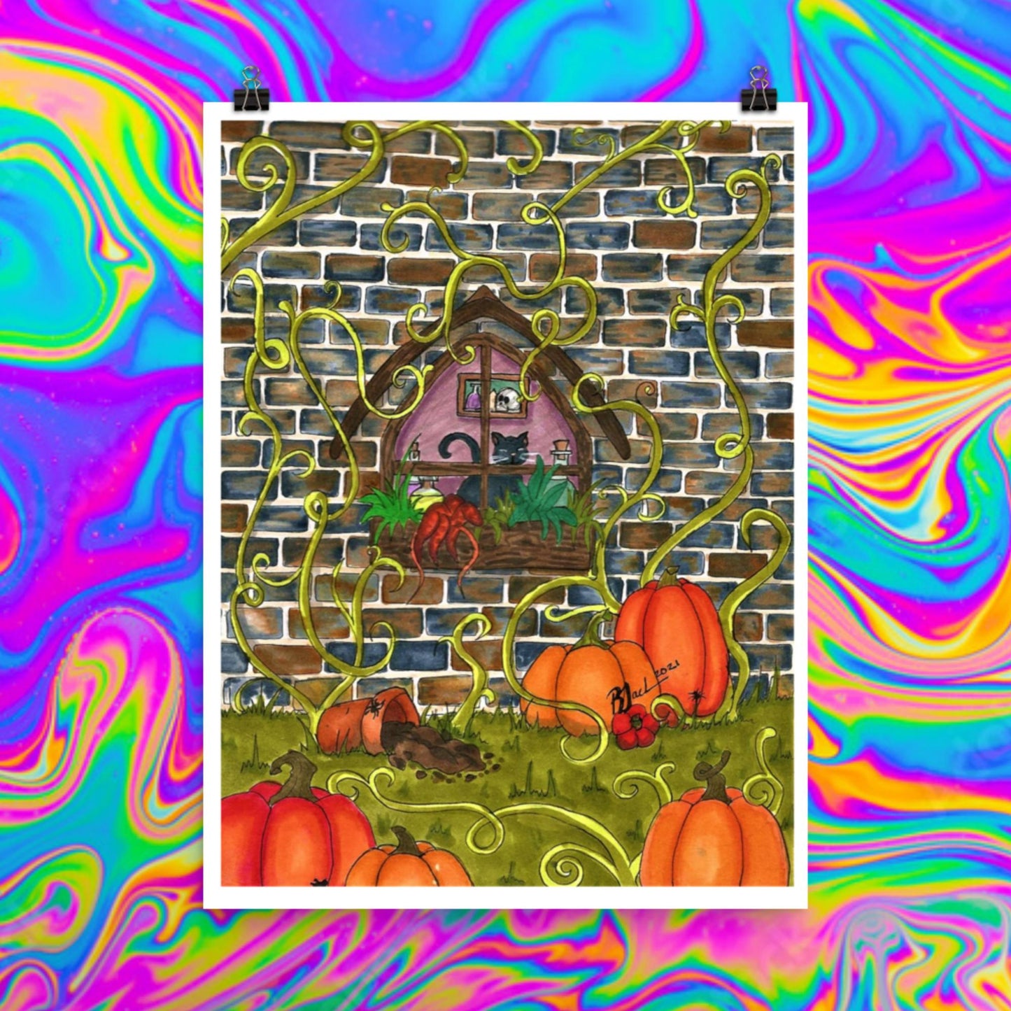 window with a view print