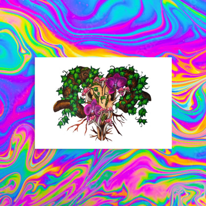life and death print