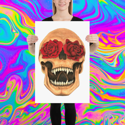 beauty from within skull print