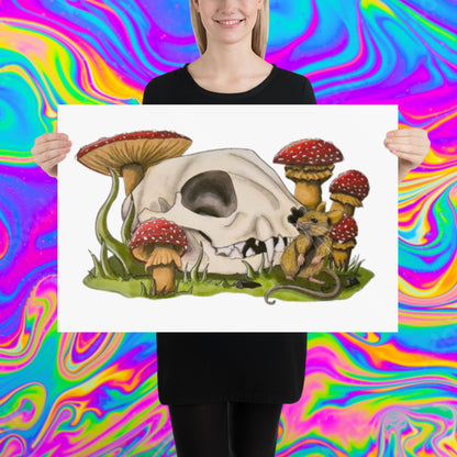 Cat and Mouse Print