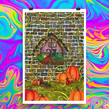 window with a view print