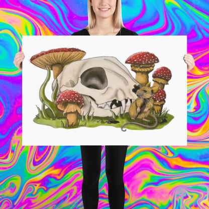 Cat and Mouse Print