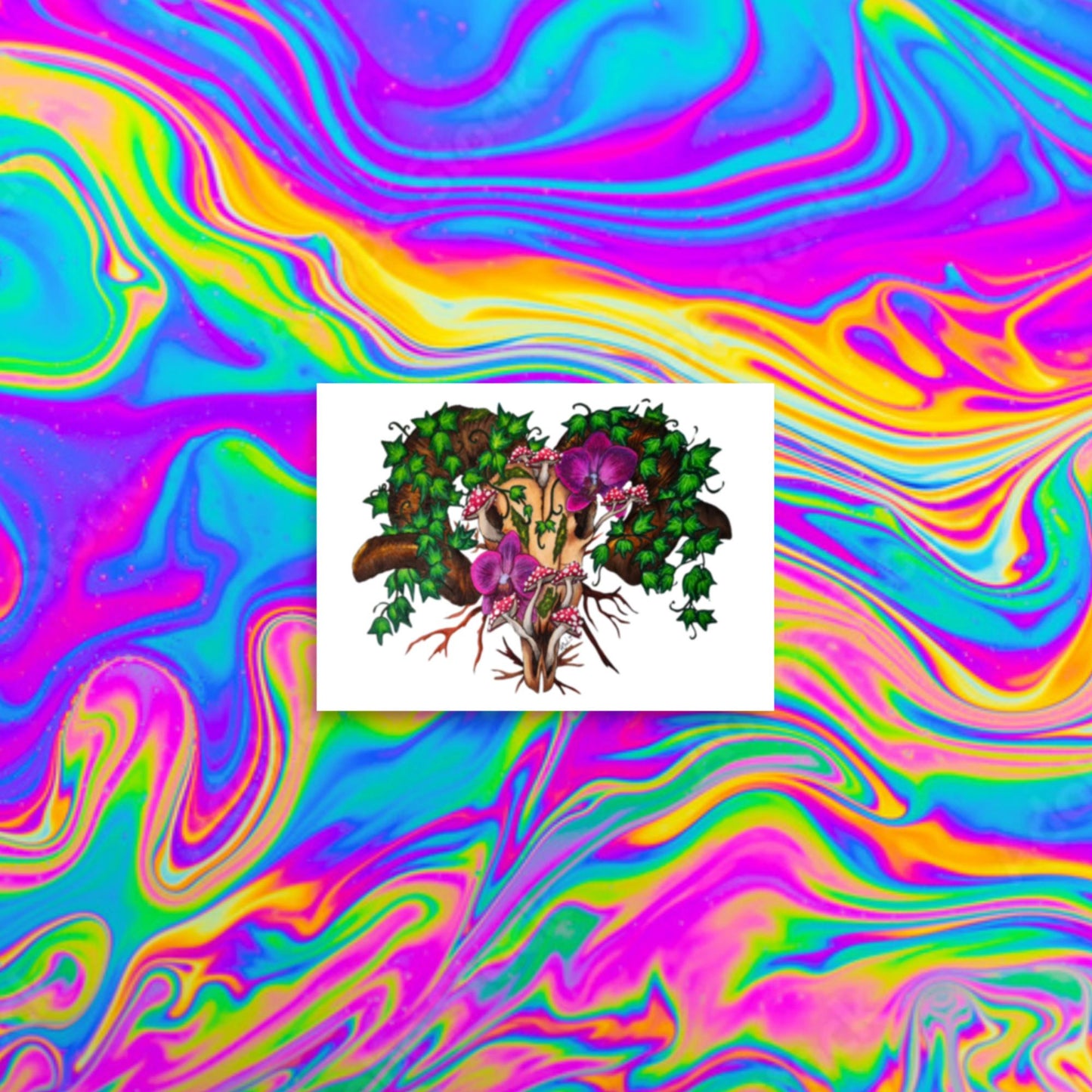life and death print
