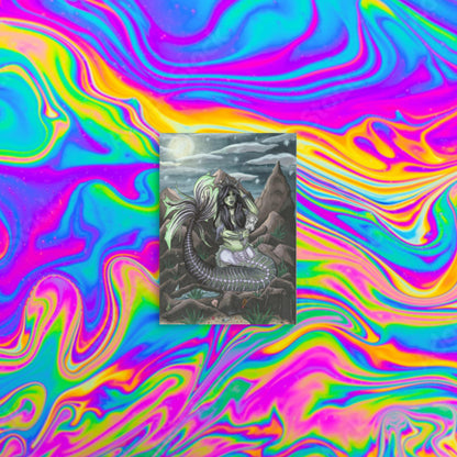 Midnight Mermaid Print