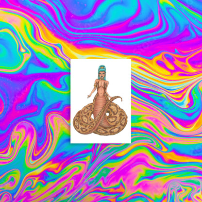 sultry serpent Print