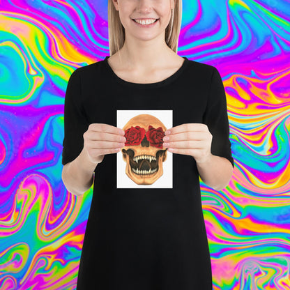 beauty from within skull print