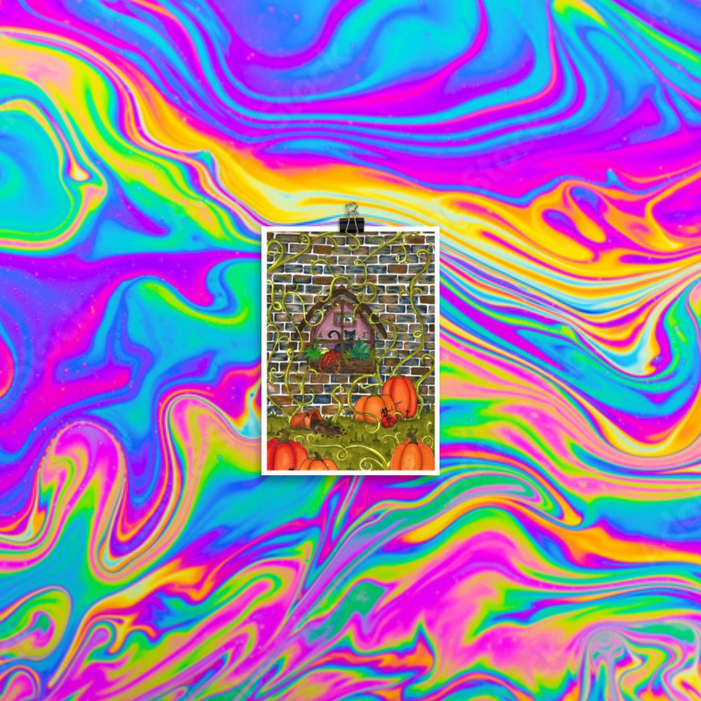 window with a view print