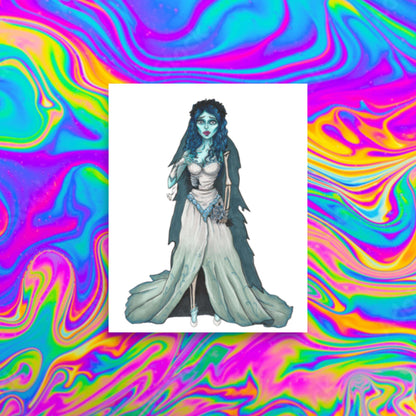 Emily (corpse bride) print