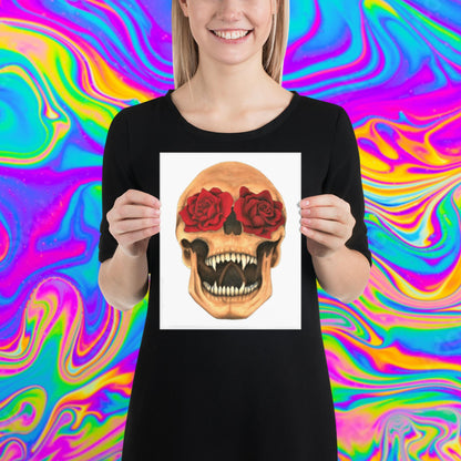 beauty from within skull print