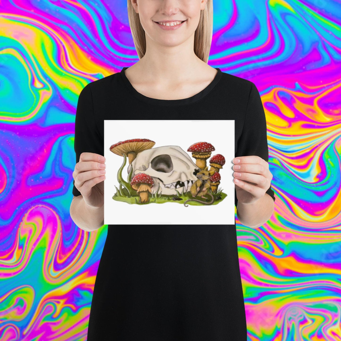Cat and Mouse Print