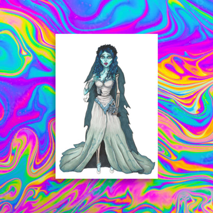 Emily (corpse bride) print