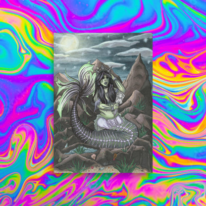 Midnight Mermaid Print