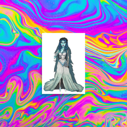 Emily (corpse bride) print