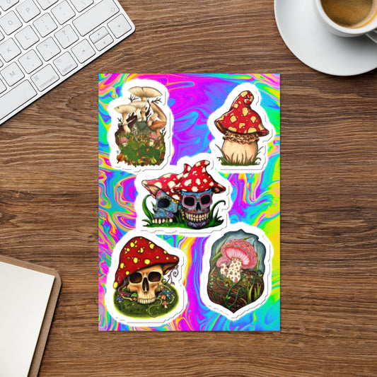 mushroom Sticker sheet