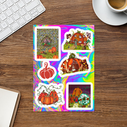 Pumpkin Sticker Sheet