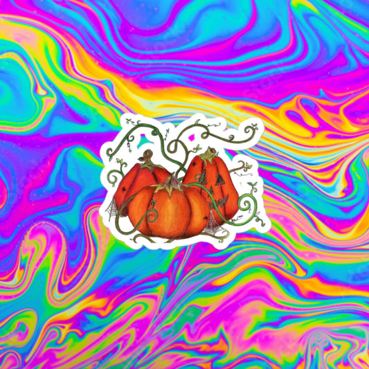 pumpkin patch Bubble-free stickers