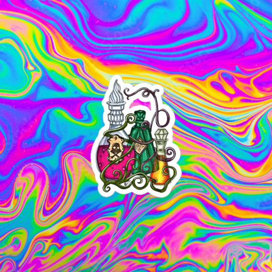 poison Bubble-free stickers