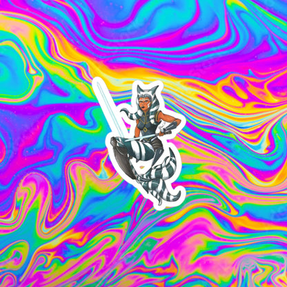 Ahsoka mermaid stickers