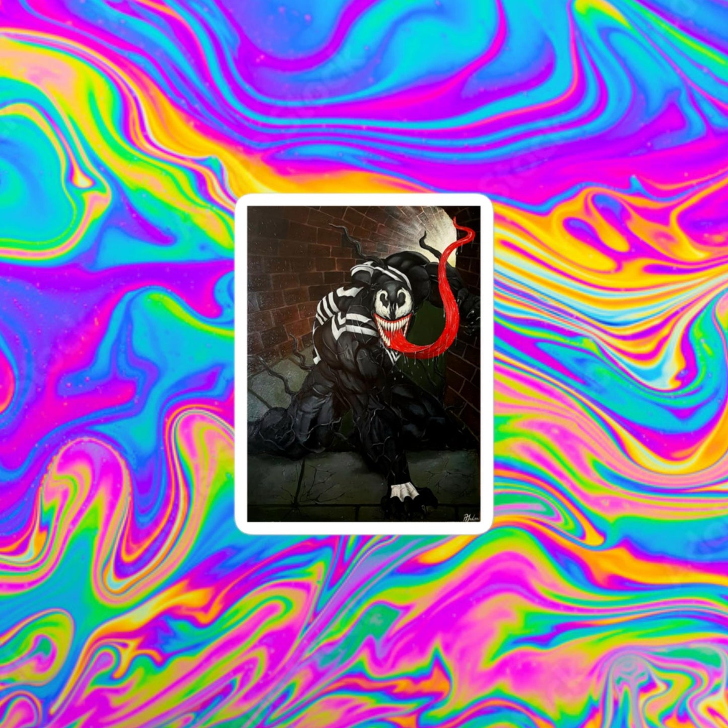 we are venom Bubble-free stickers