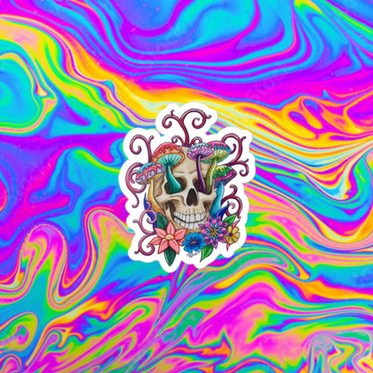 Skull trip Bubble-free stickers