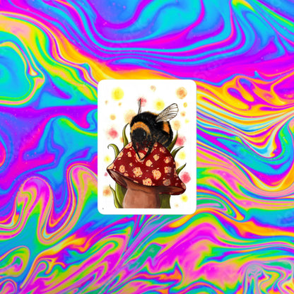 Alberto Bee Bubble-free stickers