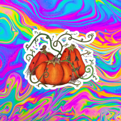 pumpkin patch Bubble-free stickers