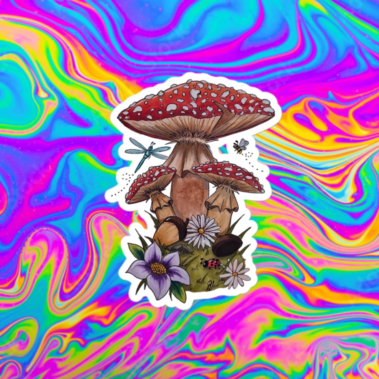 nautures beauty Bubble-free stickers