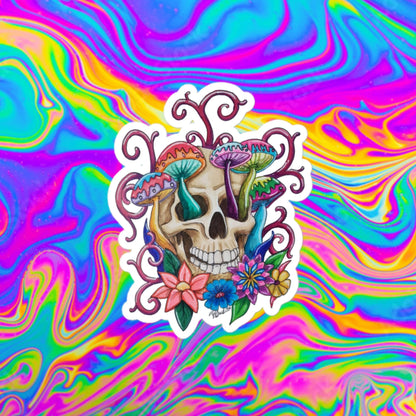 Skull trip Bubble-free stickers