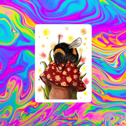 Alberto Bee Bubble-free stickers