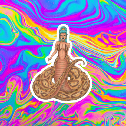 sultry serpent Bubble-free stickers