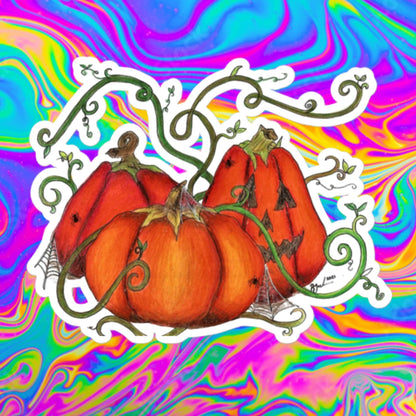 pumpkin patch Bubble-free stickers
