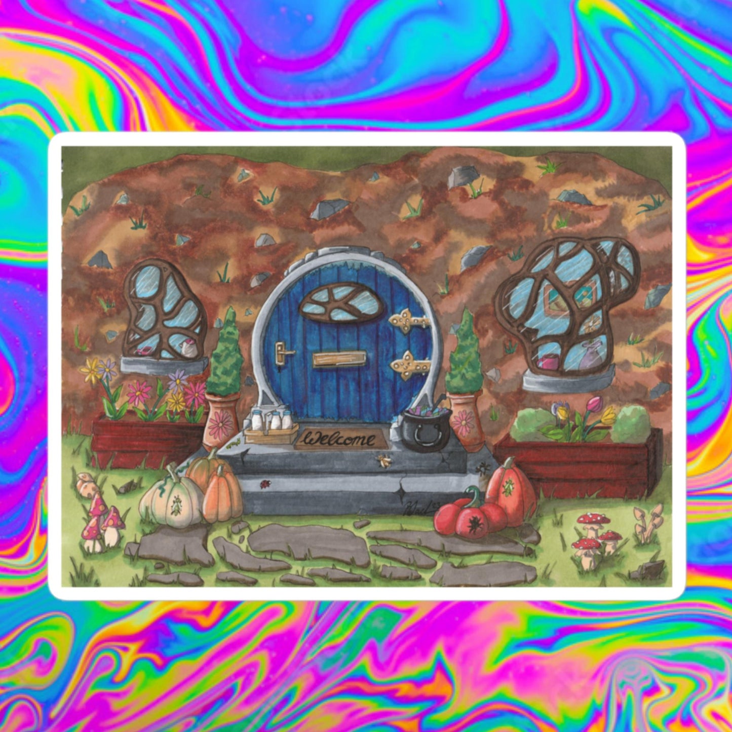 welcome home stickers