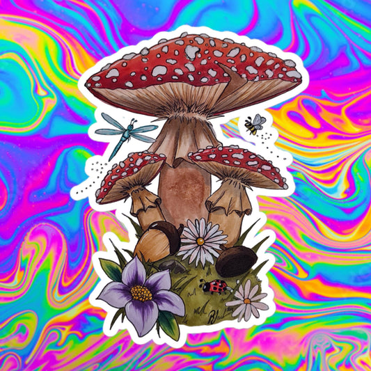 nautures beauty Bubble-free stickers