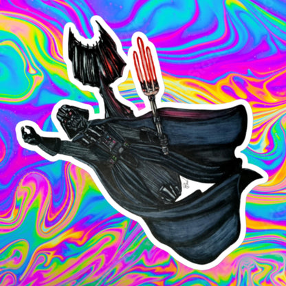 Mer-Vader Bubble-free stickers