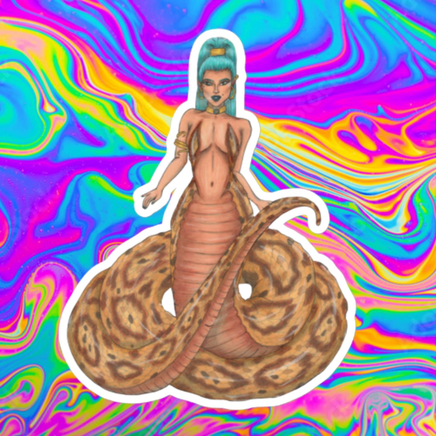 sultry serpent Bubble-free stickers