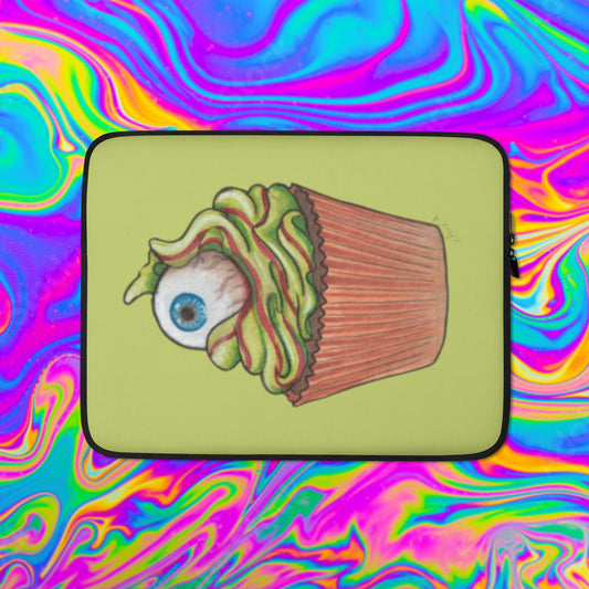 creepy cupcake Laptop Sleeve