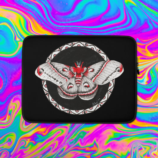 Red moth Laptop Sleeve