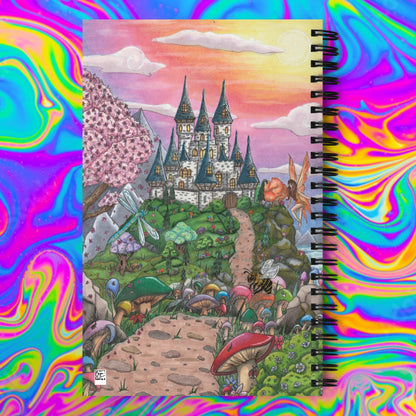 Welcome to my world Spiral notebook