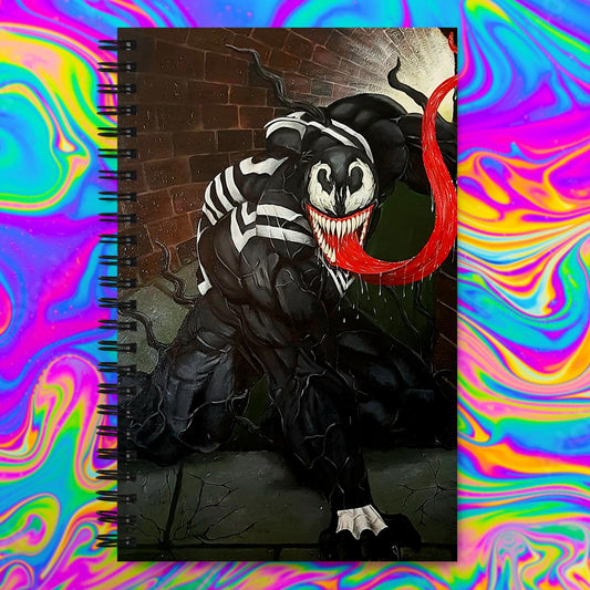 Venom Spiral notebook