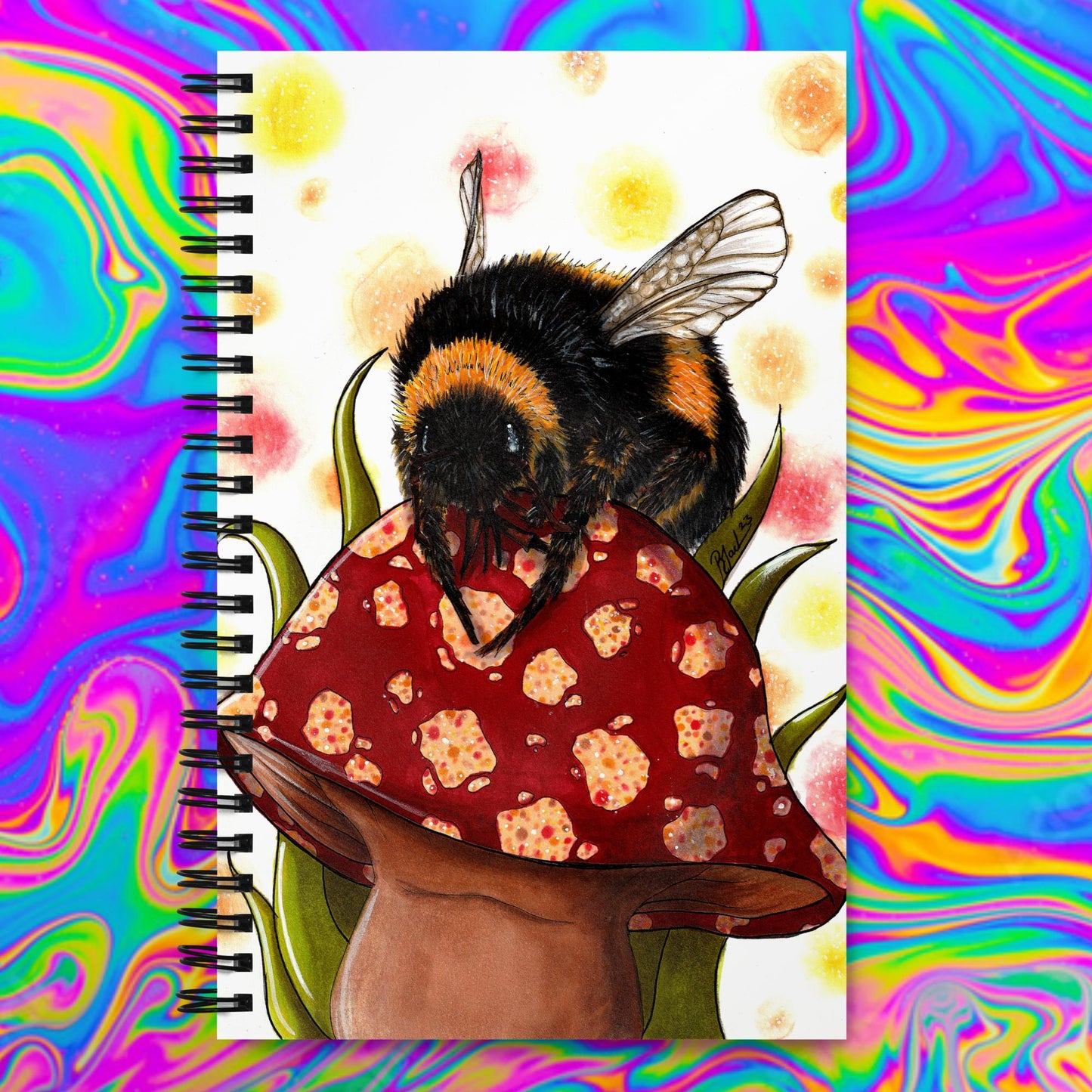 Alberto Bee Spiral notebook