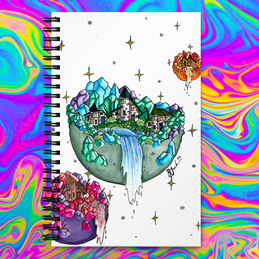 A world of our own Spiral notebook