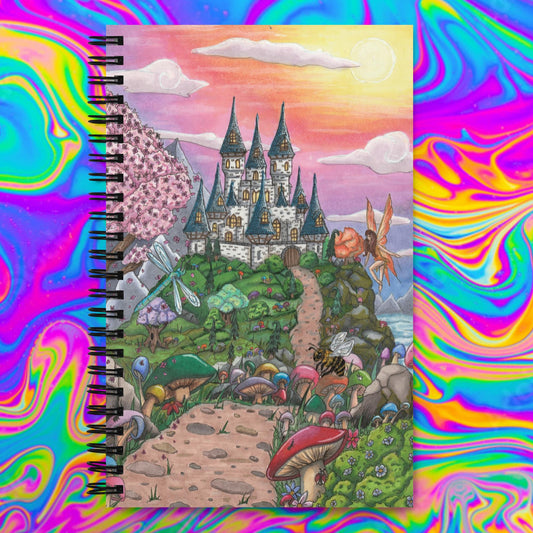 Welcome to my world Spiral notebook