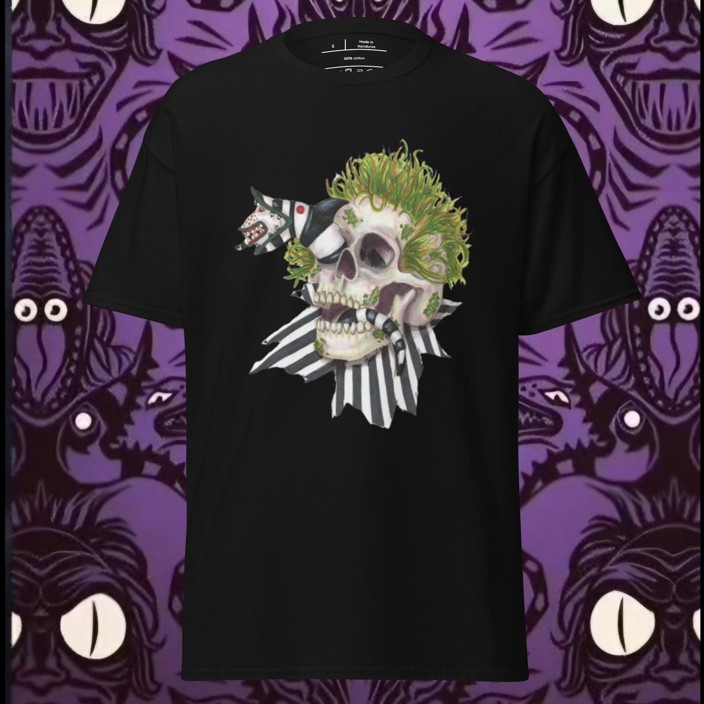 Beetle Skull unisex tee